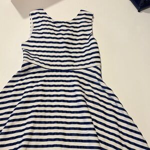 Jacadi Nautical Striped Kids Dress